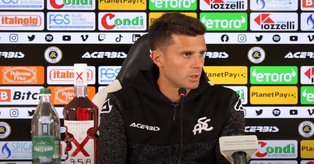 Spezia, Thiago Motta Raggiante: "Siamo Nella Storia" - Radio Sportiva